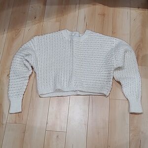 Wilfred women's size small beige knit sweater